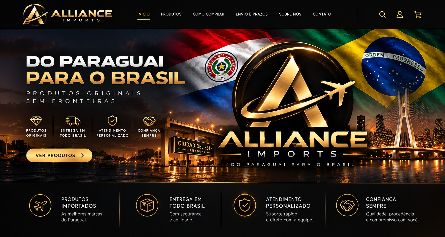 ALLIANCE IMPORTS - importados com confiança, qualidade e entrega para todo o Brasil